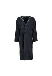 Халаты мужские с капюшоном однотонные 829 лава - 97 Cawö, черный