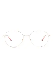 Очки в круглой оправе Calvin Klein, розовый