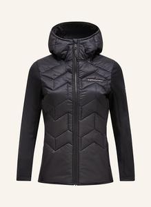 Гибридная стеганая куртка с подкладкой Elevate Peak Performance, черный