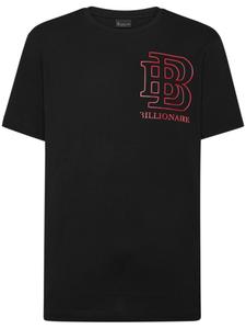 Billionaire футболка из хлопка с аппликацией логотипа, черный