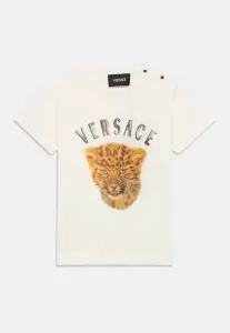 Футболка унисекс с принтом wild side Versace, Bianco