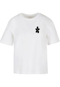 Рубашка Miss Tee Good Karma Happy Flower, белый