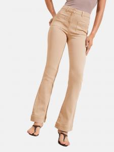 Friends Like These Джинсы-клеш в бежевом цвете