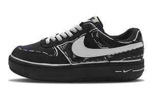 Nike Кроссовки для скейтбординга Gamma Force с противоскользящим покрытием, износостойкие, женские, черно-серые