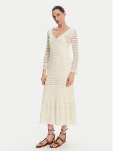 Облегающее трикотажное платье Paulina PL953712 Pepe Jeans, бежевый