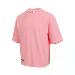 PUMA Футболка унисекс розовая