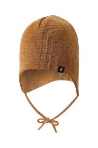Детская шапка Reima Latvat, коричневый
