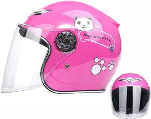 Шлем детский Koliyn с принтом, розовый
