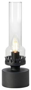 Настольная лампа Markslöjd, 10,5x31x10,5 см, прозрачный/черный