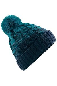 шапка с эффектом омбре Beechfield, синий