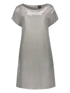 Сетчатое платье мини Lorena Antoniazzi, серебяный