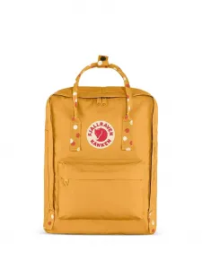 Рюкзак Kanken в горох Fjällräven, желтый