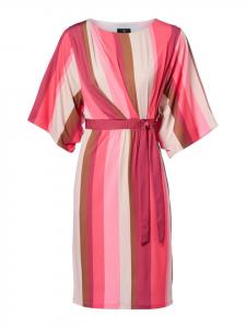 Платье до колена Mart Visser, цвет kleid mit belle-print rosa/mehrfarbig