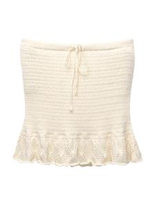 Юбка Pull&Bear, экрю