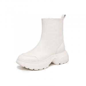 ELLE Ботильоны женские бежево-черные