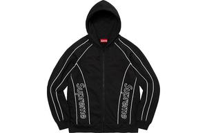Толстовка Supreme Track Paneled Zip Up, черный
