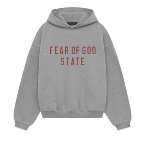 Худи Fear of God Essentials Kids Fleece Hoodie Dark Heather, серый