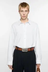 Рубашка на пуговицах Acne Studios, White