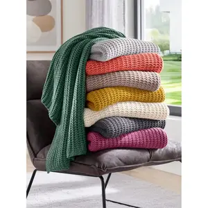 Плед для дома No brand, светло-серый