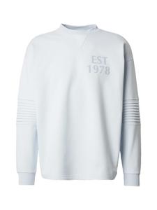 Carlo Colucci Свитшот 'Faustini' в синем, лазурном, светло-голубом