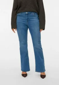 Джинсы-Клеш с закругленными штанинами Vero Moda Curve, Medium Blue Denim