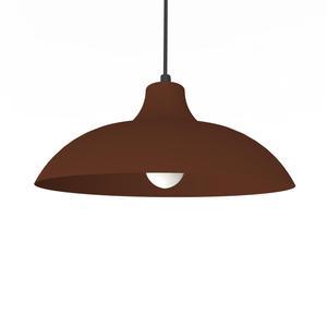 Подвесной светильник Lumicom, 30x30x13 см, темно-коричневый