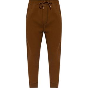 Спортивные брюки на шнуровке с нашивкой с логотипом Dsquared 2, коричневый