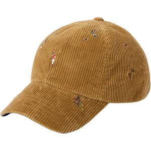 Бейсболка из вельвета Polo Ralph Lauren, коричневый