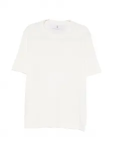 Футболка с круглым вырезом Brunello Cucinelli, белый