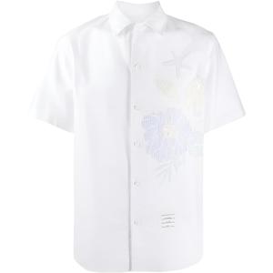 THOM BROWNE Мужская белая рубашка