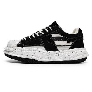 WEISHIBANGWEI Черные повседневные унисекс кеды, цвет Black