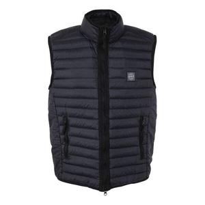 Жилет recycled light down vest 'navy blue' Stone Island, синий