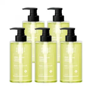 Мужской гель для душа Cool Fragrance ароматный очищающий увлажняющий глубокое очищение освежающий 500мл/бутылка SIVSAZ