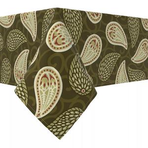 Прямоугольная скатерть, 100 % хлопок, 52х104 дюйма, цветочный 151