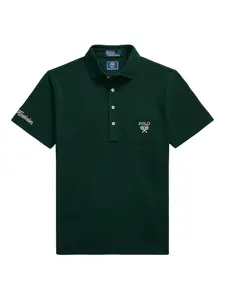 Рубашка поло Tennis Crest Polo Ralph Lauren, зеленый