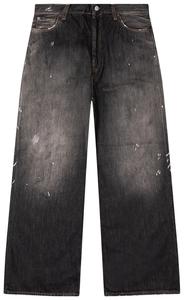 Джинсы Acne Studios 2023 U Trafalgar, черный