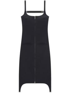 Courrèges платье на бретелях, черный