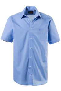 Повседневная рубашка JP1880 Regular fit Button Up Shirt, светло-синий