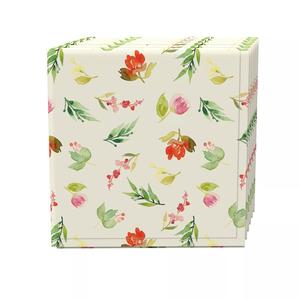 Набор салфеток, 100 % полиэстер, набор из 4 шт., 18x18 дюймов, окрашенные лепестки