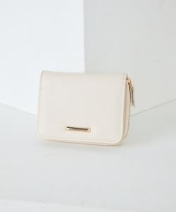 Металлический складной кошелек Mono Comme Ca, цвет Cream