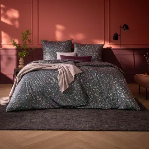 Постельное белье Interlock Jersey Aline 6391-810 Anthracite 135x200 Estella