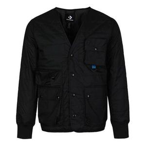 Куртка chuck taylor seasonal woven jacket 'black' Converse, черный