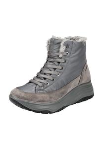 Ботильоны из кожи нубука/текстиля Igi&co, серый