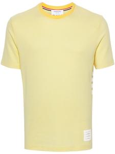 Thom Browne футболка с полосками 4-Bar, желтый