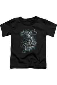 Футболка для малышей Superman Break Free с коротким рукавом Gildan, черный