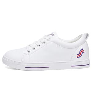 Guci Tianlun Женские противоскользящие скейтерские кеды низкие бело-фиолетовые, цвет White Purple