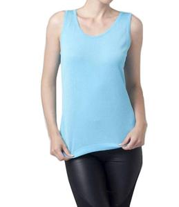 Туника-майка с поддержкой для бюста в бирюзовом цвете ANGEL