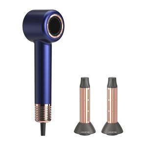 Фен для волос холодный и горячий воздух для домашнего использования плазма салон высокой скорости сушки Hairdryer LS 6001A 015 Lansam, светло-голубой