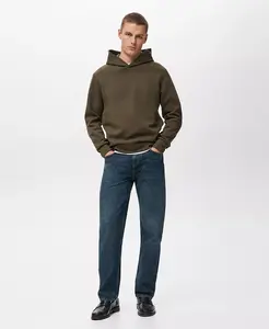 Мужская худи Regular-Fit Mango, зеленый