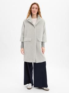 Пальто межсезонное COMMA, светло-серый